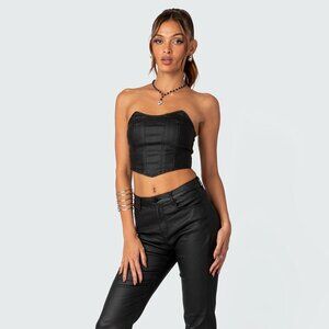 Edikted Luna Faux Leather Set